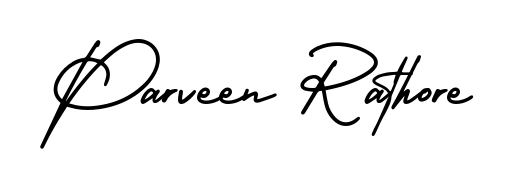 The AmerikaSignatureDemo-Regular font transforms the name Parveen Rathore into an executive sign with sharp precision and distinguished character. Parveen Rathore signature style 3 images and pictures png