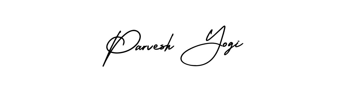 Best and Professional Signature Style for Parvesh Yogi. AmerikaSignatureDemo-Regular Best Signature Style Collection. Parvesh Yogi signature style 3 images and pictures png