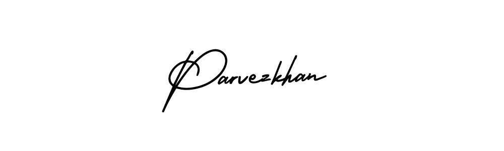 It looks lik you need a new signature style for name Parvezkhan. Design unique handwritten (AmerikaSignatureDemo-Regular) signature with our free signature maker in just a few clicks. Parvezkhan signature style 3 images and pictures png