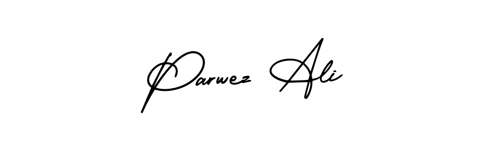 Similarly AmerikaSignatureDemo-Regular is the best handwritten signature design. Signature creator online .You can use it as an online autograph creator for name Parwez Ali. Parwez Ali signature style 3 images and pictures png