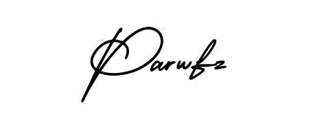The AmerikaSignatureDemo-Regular lettering style adds unique flourish to name Parwfz. Stand out with a custom digital autograph made in seconds. Parwfz signature style 3 images and pictures png