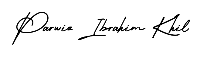 You can use this online signature creator to create a handwritten signature for the name Parwiz Ibrahim Khil. This is the best online autograph maker. Parwiz Ibrahim Khil signature style 3 images and pictures png