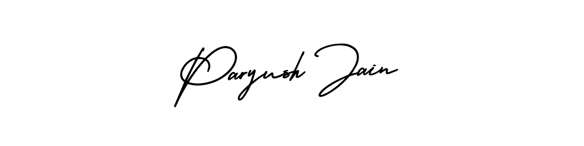Make a short Paryush Jain signature style. Manage your documents anywhere anytime using AmerikaSignatureDemo-Regular. Create and add eSignatures, submit forms, share and send files easily. Paryush Jain signature style 3 images and pictures png