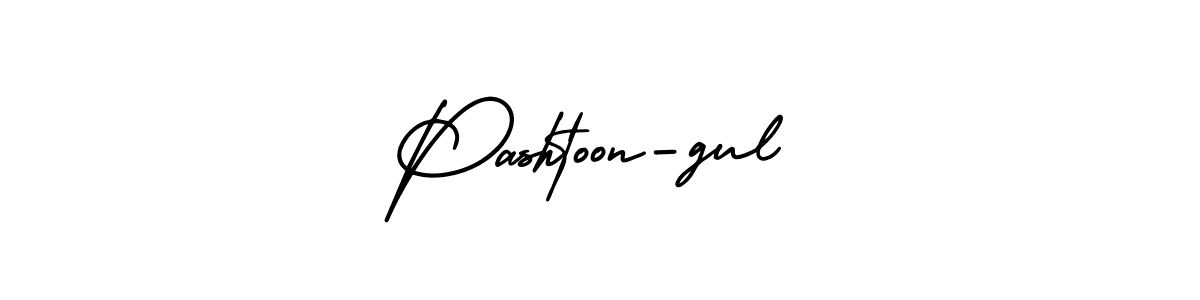 Also we have Pashtoon-gul name is the best signature style. Create professional handwritten signature collection using AmerikaSignatureDemo-Regular autograph style. Pashtoon-gul signature style 3 images and pictures png