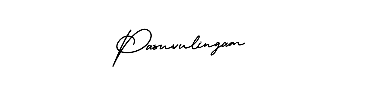 It looks lik you need a new signature style for name Pasuvulingam. Design unique handwritten (AmerikaSignatureDemo-Regular) signature with our free signature maker in just a few clicks. Pasuvulingam signature style 3 images and pictures png