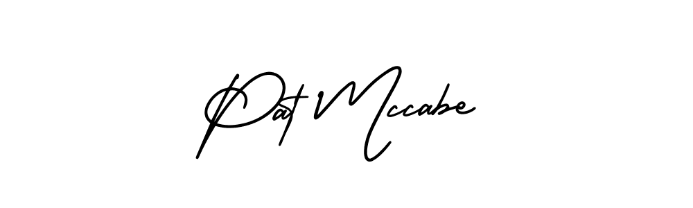 How to make Pat Mccabe signature? AmerikaSignatureDemo-Regular is a professional autograph style. Create handwritten signature for Pat Mccabe name. Pat Mccabe signature style 3 images and pictures png