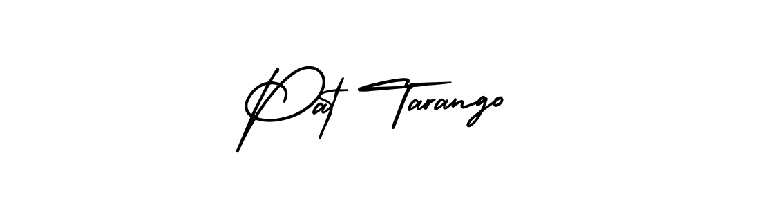 How to make Pat Tarango signature? AmerikaSignatureDemo-Regular is a professional autograph style. Create handwritten signature for Pat Tarango name. Pat Tarango signature style 3 images and pictures png