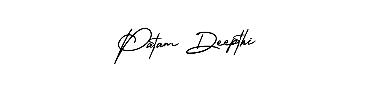 Once you've used our free online signature maker to create your best signature AmerikaSignatureDemo-Regular style, it's time to enjoy all of the benefits that Patam Deepthi name signing documents. Patam Deepthi signature style 3 images and pictures png