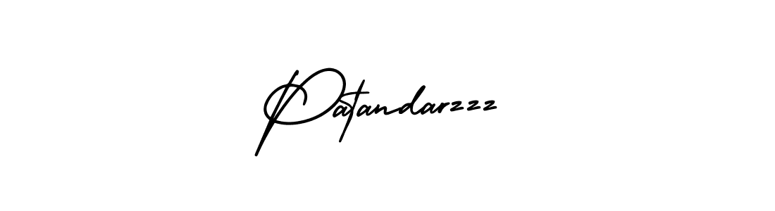 Use a signature maker to create a handwritten signature online. With this signature software, you can design (AmerikaSignatureDemo-Regular) your own signature for name Patandarzzz. Patandarzzz signature style 3 images and pictures png