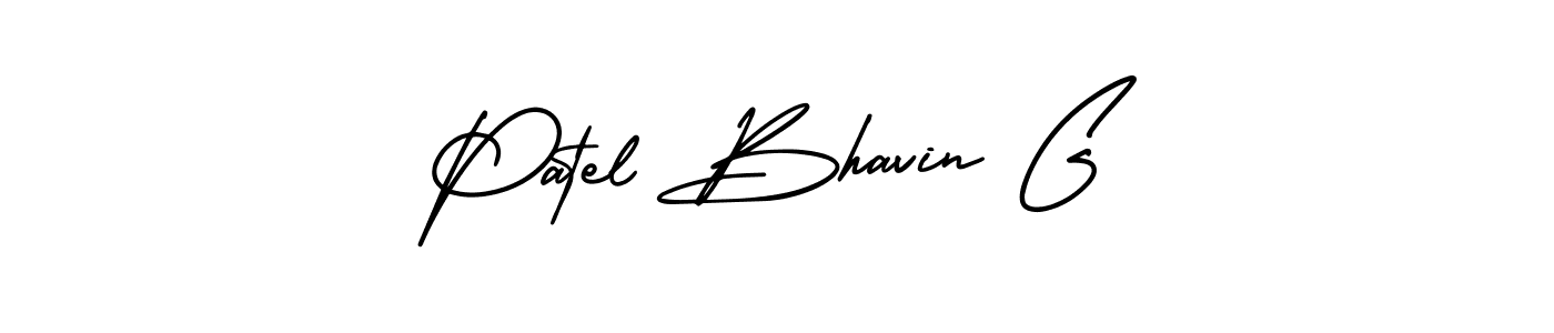 if you are searching for the best signature style for your name Patel Bhavin G. so please give up your signature search. here we have designed multiple signature styles  using AmerikaSignatureDemo-Regular. Patel Bhavin G signature style 3 images and pictures png