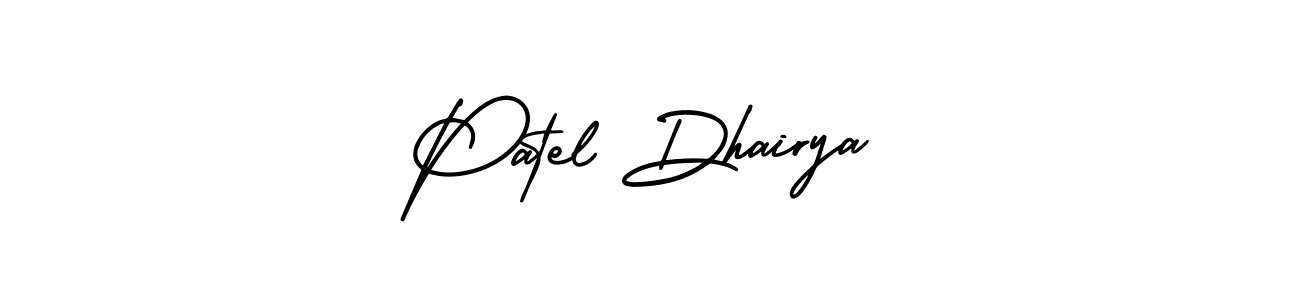 Once you've used our free online signature maker to create your best signature AmerikaSignatureDemo-Regular style, it's time to enjoy all of the benefits that Patel Dhairya name signing documents. Patel Dhairya signature style 3 images and pictures png