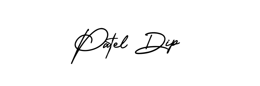 if you are searching for the best signature style for your name Patel Dip. so please give up your signature search. here we have designed multiple signature styles  using AmerikaSignatureDemo-Regular. Patel Dip signature style 3 images and pictures png