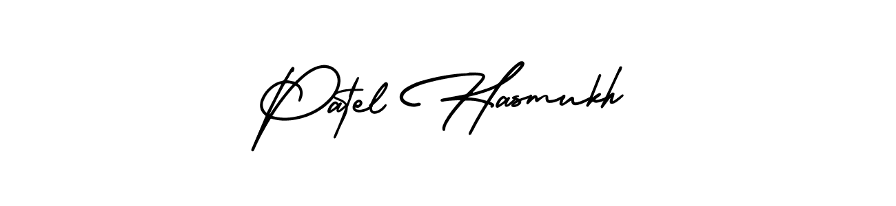 Make a beautiful signature design for name Patel Hasmukh. With this signature (AmerikaSignatureDemo-Regular) style, you can create a handwritten signature for free. Patel Hasmukh signature style 3 images and pictures png