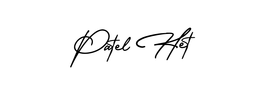 You can use this online signature creator to create a handwritten signature for the name Patel Het. This is the best online autograph maker. Patel Het signature style 3 images and pictures png