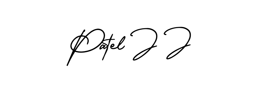 Best and Professional Signature Style for Patel J J. AmerikaSignatureDemo-Regular Best Signature Style Collection. Patel J J signature style 3 images and pictures png