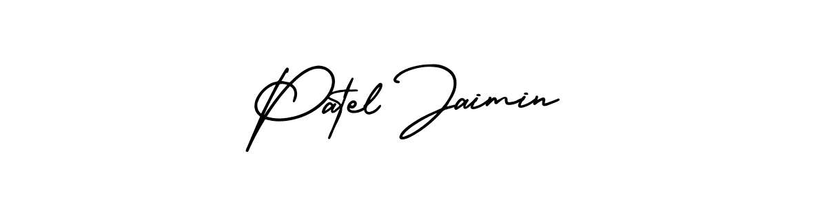 Similarly AmerikaSignatureDemo-Regular is the best handwritten signature design. Signature creator online .You can use it as an online autograph creator for name Patel Jaimin. Patel Jaimin signature style 3 images and pictures png