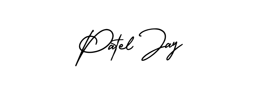 Design your own signature with our free online signature maker. With this signature software, you can create a handwritten (AmerikaSignatureDemo-Regular) signature for name Patel Jay. Patel Jay signature style 3 images and pictures png