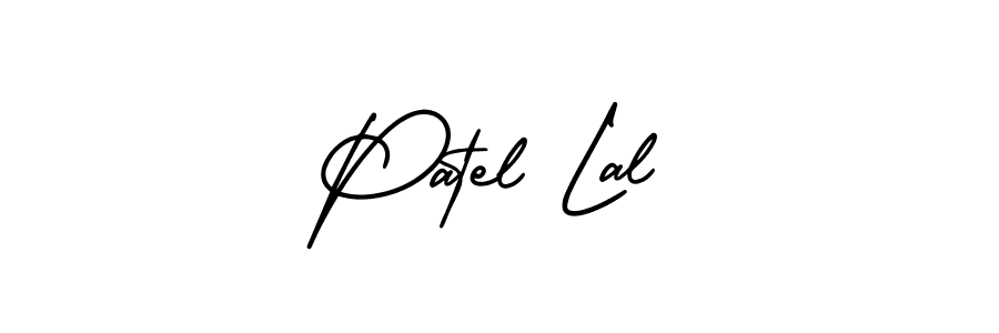 if you are searching for the best signature style for your name Patel Lal. so please give up your signature search. here we have designed multiple signature styles  using AmerikaSignatureDemo-Regular. Patel Lal signature style 3 images and pictures png