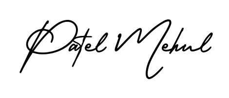 You can use this online signature creator to create a handwritten signature for the name Patel Mehul. This is the best online autograph maker. Patel Mehul signature style 3 images and pictures png
