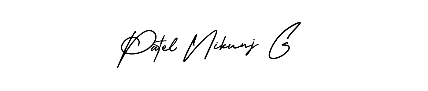 Here are the top 10 professional signature styles for the name Patel Nikunj G. These are the best autograph styles you can use for your name. Patel Nikunj G signature style 3 images and pictures png