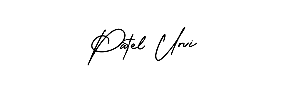 Make a short Patel Urvi signature style. Manage your documents anywhere anytime using AmerikaSignatureDemo-Regular. Create and add eSignatures, submit forms, share and send files easily. Patel Urvi signature style 3 images and pictures png