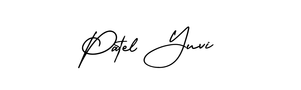 Make a beautiful signature design for name Patel Yuvi. Use this online signature maker to create a handwritten signature for free. Patel Yuvi signature style 3 images and pictures png