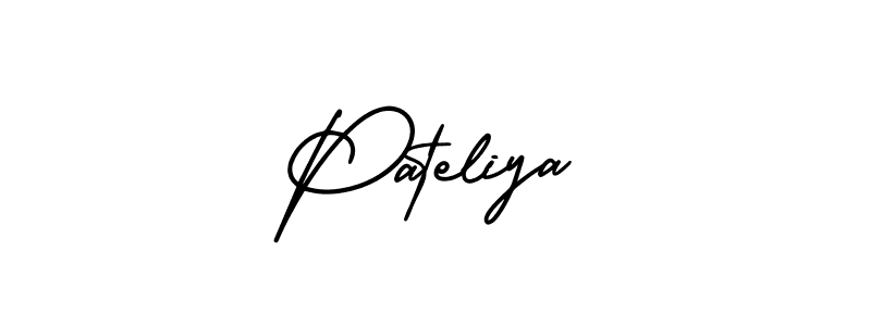 Make a beautiful signature design for name Pateliya. Use this online signature maker to create a handwritten signature for free. Pateliya signature style 3 images and pictures png