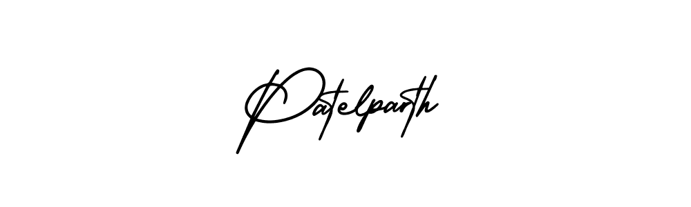 Best and Professional Signature Style for Patelparth. AmerikaSignatureDemo-Regular Best Signature Style Collection. Patelparth signature style 3 images and pictures png