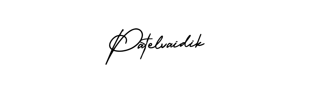 Make a short Patelvaidik signature style. Manage your documents anywhere anytime using AmerikaSignatureDemo-Regular. Create and add eSignatures, submit forms, share and send files easily. Patelvaidik signature style 3 images and pictures png