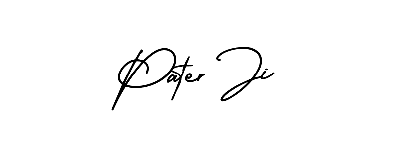 Also You can easily find your signature by using the search form. We will create Pater Ji name handwritten signature images for you free of cost using AmerikaSignatureDemo-Regular sign style. Pater Ji signature style 3 images and pictures png