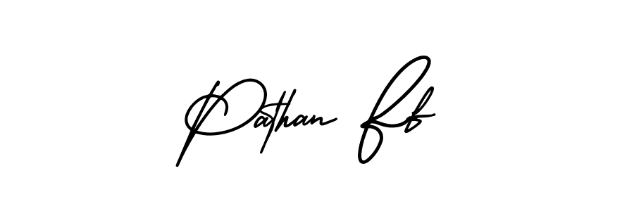 Create a beautiful signature design for name Pathan Ff. With this signature (AmerikaSignatureDemo-Regular) fonts, you can make a handwritten signature for free. Pathan Ff signature style 3 images and pictures png