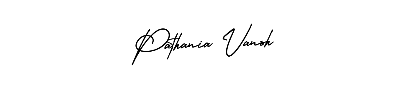 Make a beautiful signature design for name Pathania Vansh. Use this online signature maker to create a handwritten signature for free. Pathania Vansh signature style 3 images and pictures png