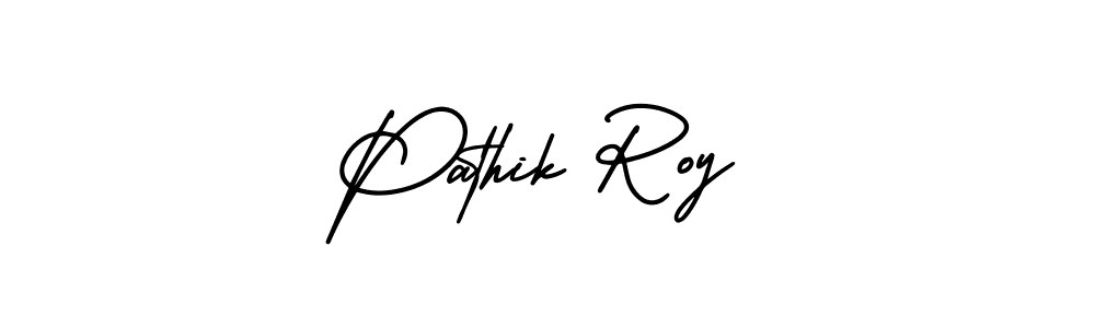 Check out images of Autograph of Pathik Roy name. Actor Pathik Roy Signature Style. AmerikaSignatureDemo-Regular is a professional sign style online. Pathik Roy signature style 3 images and pictures png