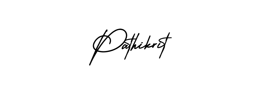 Make a short Pathikrit signature style. Manage your documents anywhere anytime using AmerikaSignatureDemo-Regular. Create and add eSignatures, submit forms, share and send files easily. Pathikrit signature style 3 images and pictures png