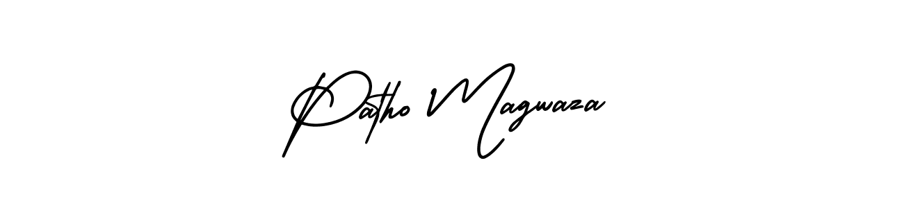 Best and Professional Signature Style for Patho Magwaza. AmerikaSignatureDemo-Regular Best Signature Style Collection. Patho Magwaza signature style 3 images and pictures png