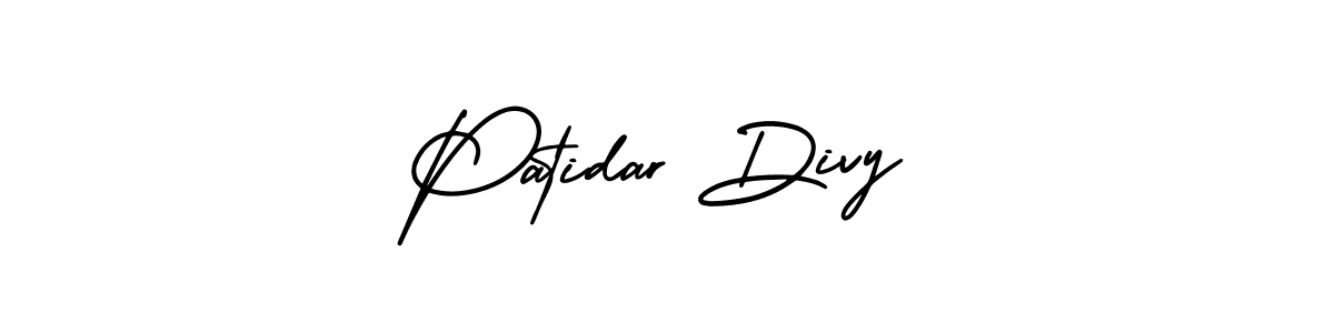 if you are searching for the best signature style for your name Patidar Divy. so please give up your signature search. here we have designed multiple signature styles  using AmerikaSignatureDemo-Regular. Patidar Divy signature style 3 images and pictures png