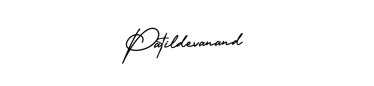 Patildevanand stylish signature style. Best Handwritten Sign (AmerikaSignatureDemo-Regular) for my name. Handwritten Signature Collection Ideas for my name Patildevanand. Patildevanand signature style 3 images and pictures png