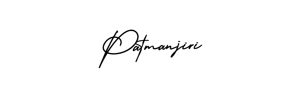 It looks lik you need a new signature style for name Patmanjiri. Design unique handwritten (AmerikaSignatureDemo-Regular) signature with our free signature maker in just a few clicks. Patmanjiri signature style 3 images and pictures png