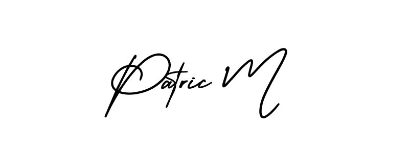 You can use this online signature creator to create a handwritten signature for the name Patric M. This is the best online autograph maker. Patric M signature style 3 images and pictures png