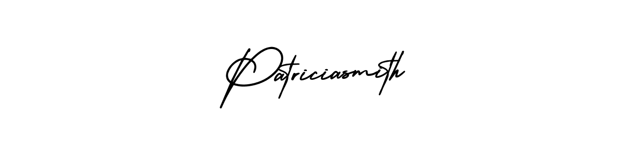 if you are searching for the best signature style for your name Patriciasmith. so please give up your signature search. here we have designed multiple signature styles  using AmerikaSignatureDemo-Regular. Patriciasmith signature style 3 images and pictures png