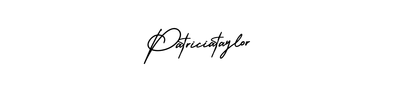 Make a beautiful signature design for name Patriciataylor. With this signature (AmerikaSignatureDemo-Regular) style, you can create a handwritten signature for free. Patriciataylor signature style 3 images and pictures png