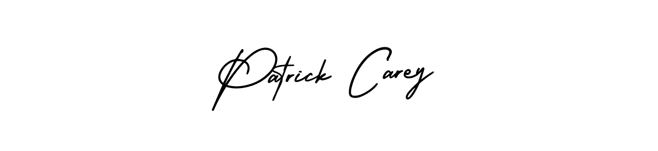 Best and Professional Signature Style for Patrick Carey. AmerikaSignatureDemo-Regular Best Signature Style Collection. Patrick Carey signature style 3 images and pictures png