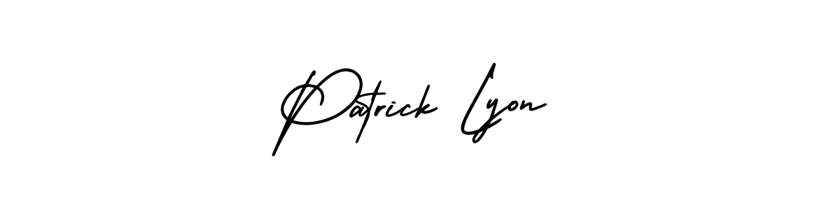 if you are searching for the best signature style for your name Patrick Lyon. so please give up your signature search. here we have designed multiple signature styles  using AmerikaSignatureDemo-Regular. Patrick Lyon signature style 3 images and pictures png