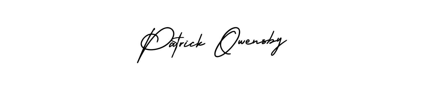 Similarly AmerikaSignatureDemo-Regular is the best handwritten signature design. Signature creator online .You can use it as an online autograph creator for name Patrick Owensby. Patrick Owensby signature style 3 images and pictures png