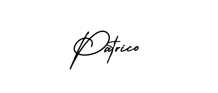 Also we have Patrico name is the best signature style. Create professional handwritten signature collection using AmerikaSignatureDemo-Regular autograph style. Patrico signature style 3 images and pictures png