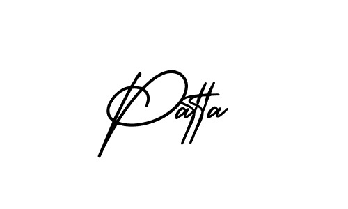 Best and Professional Signature Style for Patta. AmerikaSignatureDemo-Regular Best Signature Style Collection. Patta signature style 3 images and pictures png