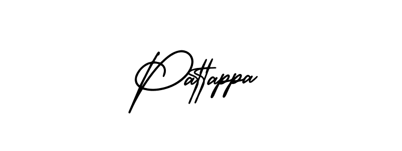 Make a beautiful signature design for name Pattappa. With this signature (AmerikaSignatureDemo-Regular) style, you can create a handwritten signature for free. Pattappa signature style 3 images and pictures png