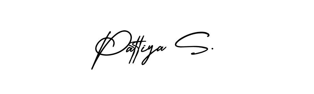 Also we have Pattiya S. name is the best signature style. Create professional handwritten signature collection using AmerikaSignatureDemo-Regular autograph style. Pattiya S. signature style 3 images and pictures png