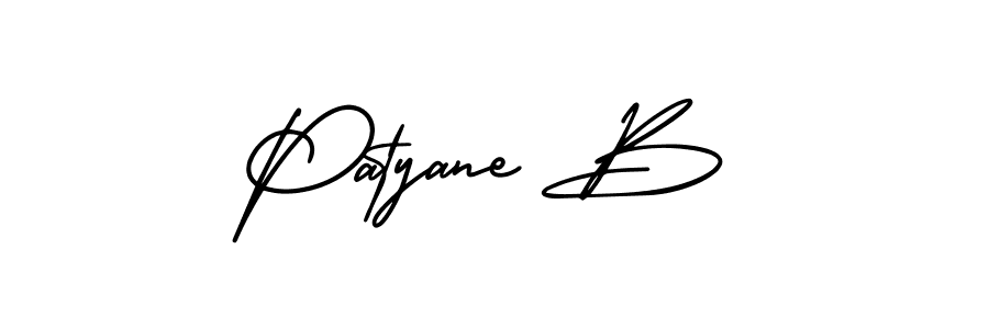 How to make Patyane B signature? AmerikaSignatureDemo-Regular is a professional autograph style. Create handwritten signature for Patyane B name. Patyane B signature style 3 images and pictures png
