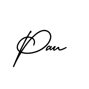 It looks lik you need a new signature style for name Pau. Design unique handwritten (AmerikaSignatureDemo-Regular) signature with our free signature maker in just a few clicks. Pau signature style 3 images and pictures png